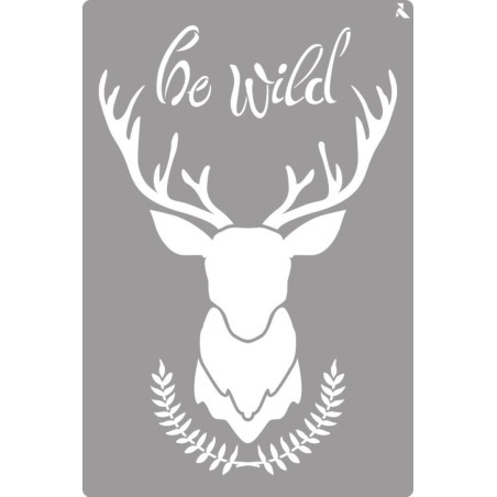 STENCIL ST-16 WILD LA PAJARITA 090016 UNIDAD