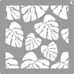 STENCIL LA PAJARITA 01 TROPICAL 40X40 LA PAJARITA LPA007501 UNIDAD