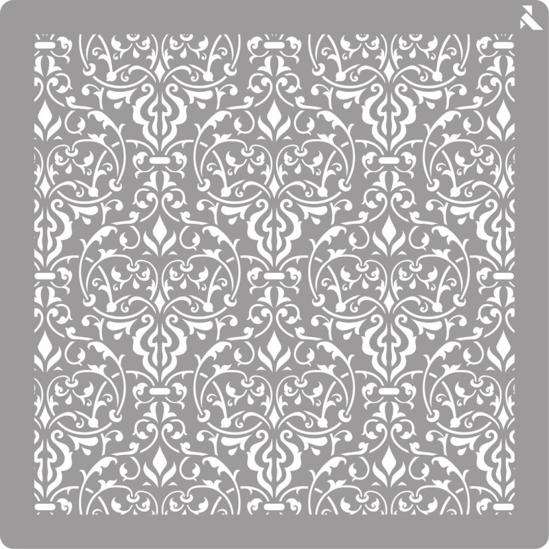 STENCIL LA PAJARITA 03 HOME DECOR ADAMASCADO 40X40 LA PAJARITA LPA007703 UNIDAD