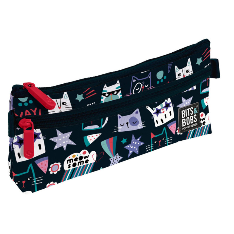 MOCHILA JUNIOR ADAPTABLE RECICLABLE GLOWLAB KIDS "NUBE" 612223640 38*32 SAFTA22