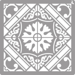 STENCIL LA PAJARITA 05 BALDOSA 40X40 LA PAJARITA LPA007905 UNIDAD