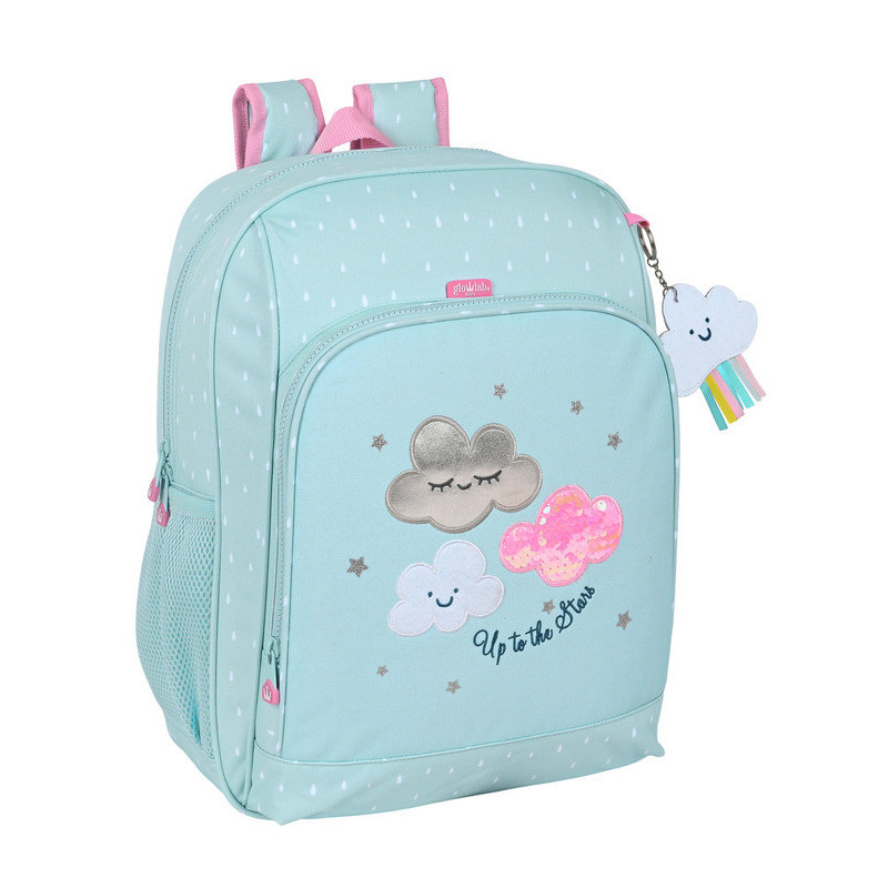MOCHILA ADAPTABLE RECICLABLE GLOWLAB KIDS "NUBE" 612223604 41*31 SAFTA22
