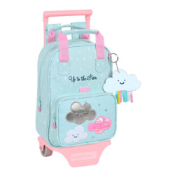 MOCHILA 765+CARRO 805 RECICLABLE GLOWLAB KIDS "NUBE" 612223280 28*20 SAFTA22