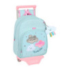MOCHILA 609+CARRO 705 RECICLABLE GLOWLAB KIDS "NUBE" 612223020 34*28 SAFTA22