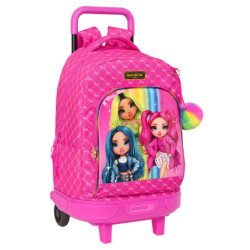 MOCHILA GDE. C/RUEDAS COMPACT EXT.SIMPLE RAINBOW HIGH SAFTA23 ENERO 612220918