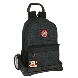 MOCHILA 758+CARRO EVOLUTION PAUL FRANK "TEAM PLAYER" 612219860 46*30 SAFTA22