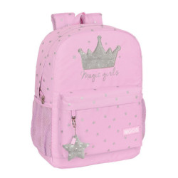 MOCHILA PARA PORTATIL 15,6'' MOOS "MAGIC GIRLS" 612218754 43*32 SAFTA22