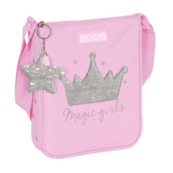 BOLSITO BANDOLERA MOOS "MAGIC GIRLS" 612218431 25*21 SAFTA22