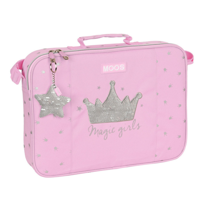 BANDOLERA EXTRAESCOLARES MOOS "MAGIC GIRLS" 612218385 28*38 SAFTA22