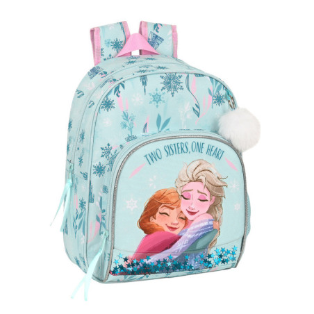 MOCHILA INFANTIL ADAPTABLE FROZEN II "ONE HEART" 612215609 34*28 SAFTA22