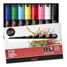 MARCADOR UNI-BALL POSCA PC-8K/8C BISEL GRUESO 8MM SURTIDO C/8U