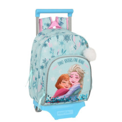 MOCHILA 609+CARRO 705 FROZEN II "ONE HEART" 612215020 34*28 SAFTA22
