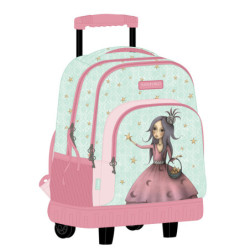 MOCHILA GDE C/RUEDAS COMPACT SANTORO™’S MIRABELLE "ESTELLA" 612213818 45*32 SAFTA22