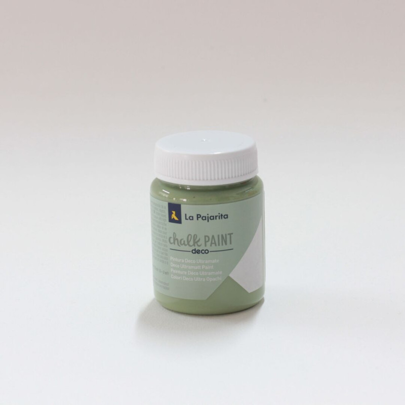 CHALK PAINT CP-19 VERDE BAMBÚ LA PAJARITA 104516 75 ML UNIDAD