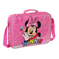 BANDOLERA EXTRAESCOLARES MINNIE MOUSE "LUCKY" 612212385 28*38 SAFTA22