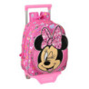 MOCHILA 609+CARRO 705 MINNIE MOUSE "LUCKY" 612212020 34*28 SAFTA22