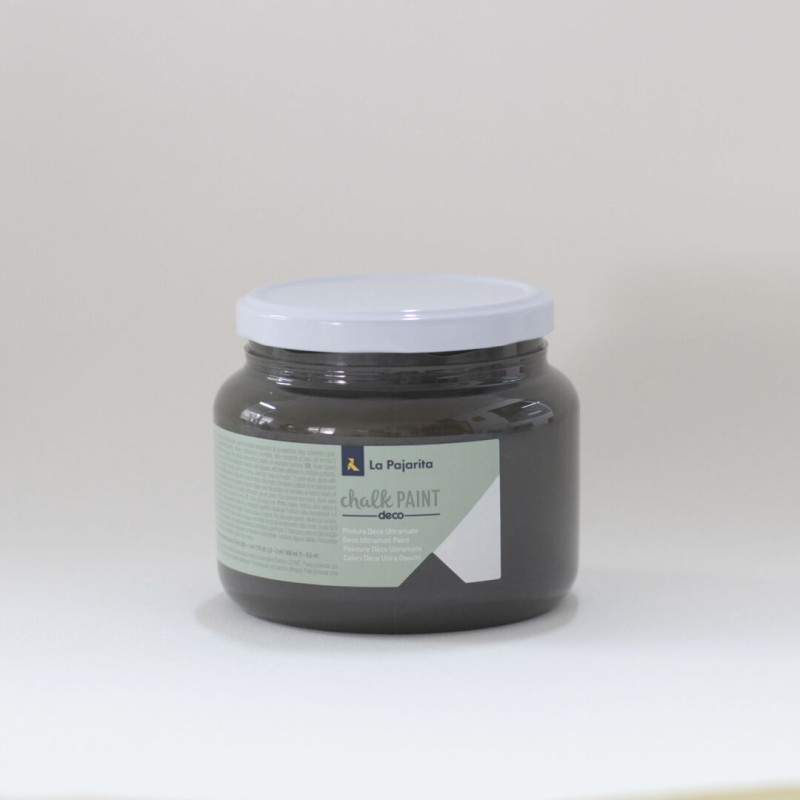 CHALK PAINT CP-27 CASI NEGRO LA PAJARITA 105391 500 ML UNIDAD