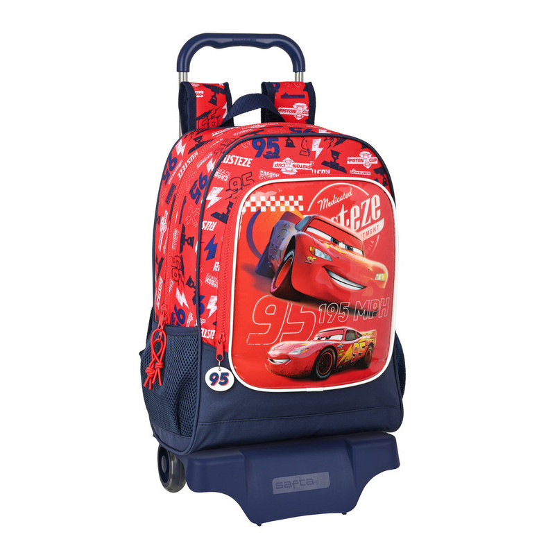 MOCHILA 522+CARRO 905 CARS "DOUBLE VISION" 612211313 42*32 SAFTA22