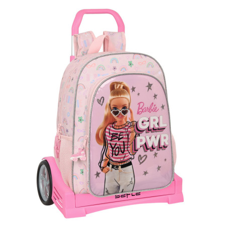 MOCHILA 180+CARRO EVOLUTION BARBIE "SWEET" 612210860 42*33 SAFTA22