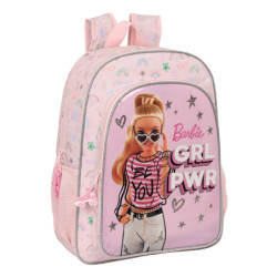 MOCHILA DE 33 CM ADAPTABLE BARBIE "SWEET" 612210180 42*33 SAFTA22