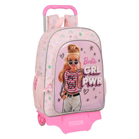 MOCHILA 180+CARRO 905 BARBIE "SWEET" 612210160 42*33 SAFTA22