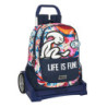 MOCHILA 665+CARRO EVOLUTION EL NIÑO "LIFE IS FUN" 612207860 44*32 SAFTA22