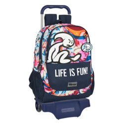 MOCHILA 665+CARRO 905 EL NIÑO "LIFE IS FUN" 612207313 44*32 SAFTA22
