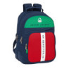 MOCHILA DOBLE ADAPTABLE BENETTON "UNITED" 612206773 42*32 SAFTA22