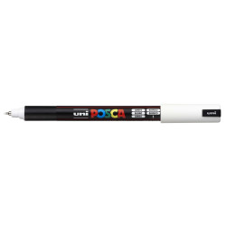 MARCADOR UNI-BALL POSCA PC-1MR PUNTA EXTRA FINA 0,7MM BLANCO (1) 089789000