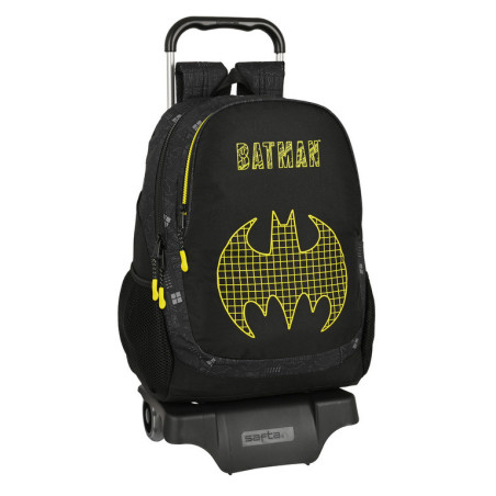 MOCHILA 665+CARRO 905 BATMAN "COMIX" 612204313 44*32 SAFTA22