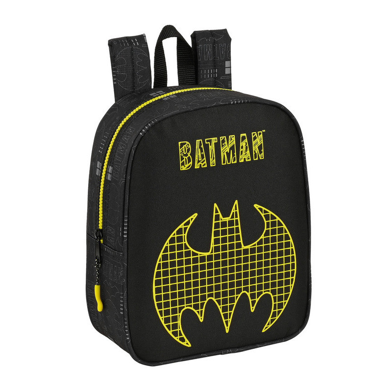 MOCHILA GUARDERIA ADAPTABLE BATMAN "COMIX" 612204232 27*22 SAFTA22
