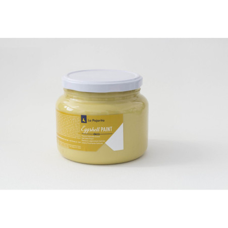 EGGSHELL PAINT EP-04 YELLOW OCHRE LA PAJARITA 107391 500 ML UNIDAD