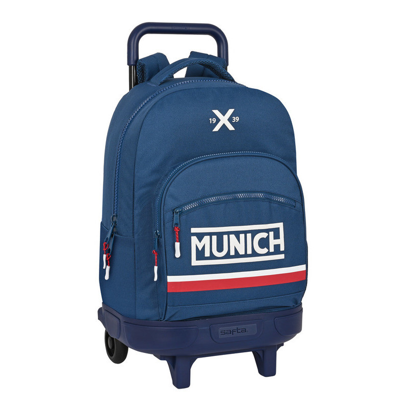 MOCHILA GDE. C/RUEDAS COMPACT EXT.SIMPLE MUNICH "SOON" SAFTA22 VAC 612200918