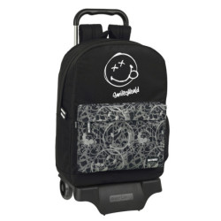 MOCHILA 754+CARRO 905 SMILEY WORLD "URBAN FLOW" 612192313 43*32 SAFTA22