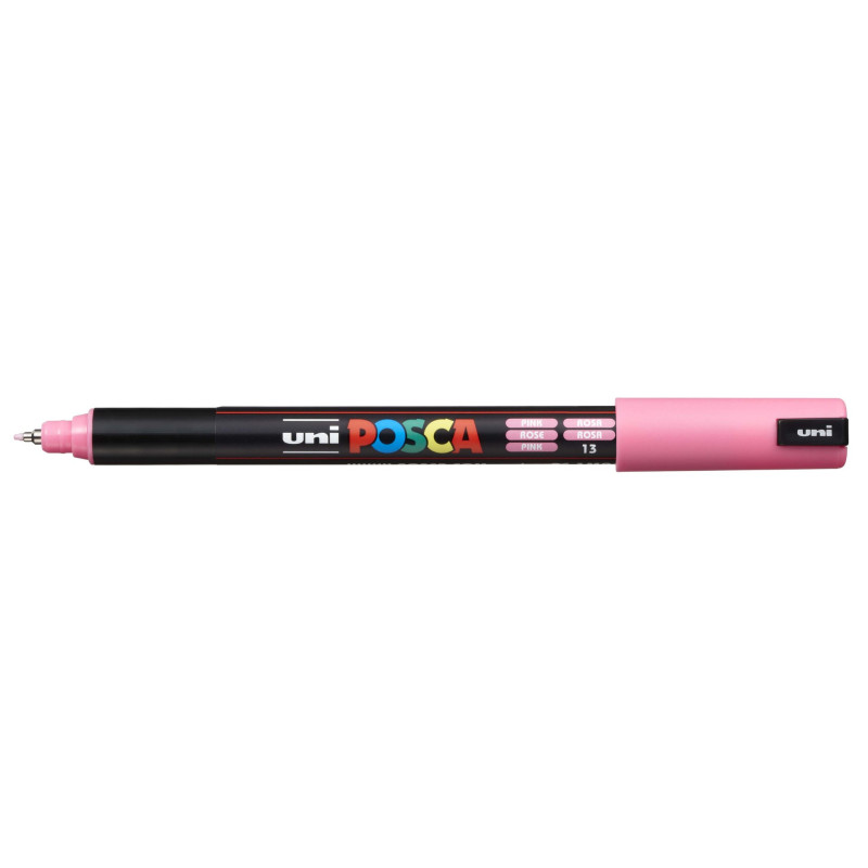 MARCADOR UNI-BALL POSCA PC-1MR PUNTA EXTRA FINA 0,7MM ROSA (13)