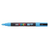 MARCADOR UNI-BALL POSCA PC-3M PUNTA REDONDA 0,9-1,3MM AZUL CLARO (8)