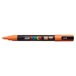 MARCADOR UNI-BALL POSCA PC-3M PUNTA REDONDA 0,9-1,3MM NARANJA (4)