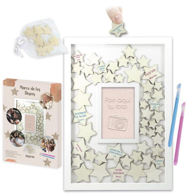 MARCO DE LOS DESEOS CON ESTRELLAS ARGU C/2 BOLIGRAFOS 48800 UNIDAD