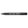 MARCADOR UNI-BALL POSCA PC-3M PUNTA REDONDA 0,9-1,3MM NEGRO (24) 263673000