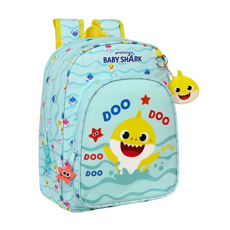 MOCHILA INFANTIL ADAPT.CARRO BABY SHARK "BEACH DAY" SAFTA23 ENERO 612160185