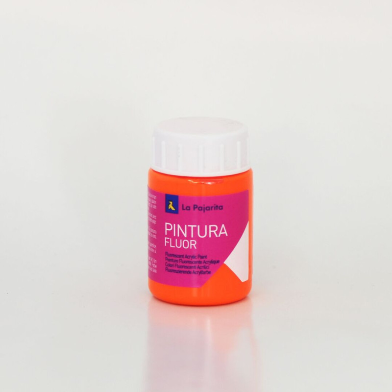 PAJARITA FLUORESCENTE F-02 NARANJA LA PAJARITA 116622 35 ML UNIDAD (6)