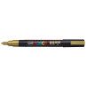 MARCADOR UNI-BALL POSCA PC-3M PUNTA REDONDA 0,9-1,3MM ORO (25)