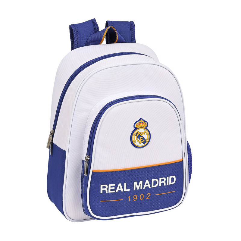 MOCHILA INFANTIL ADAP.CARRO REAL MADRID 1ª EQUIP. 21/22 612154006 34*28 SAFTA22
