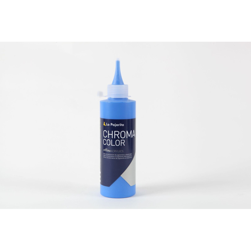 CHROMA COLOR CC-15 AZUL DE COBALTO (TONO) LA PAJARITA 118647 200 ML PTE 3U