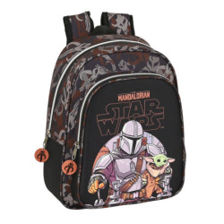 MOCHILA INFANTIL ADAPTABLE THE MANDALORIAN "THE GUILD" 612141524 33*27 SAFTA22