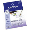 BLOC DIBUJO CANSON IMAGINE FINO A-4 21*29,7 200G ENCOLADO 50H C200006008