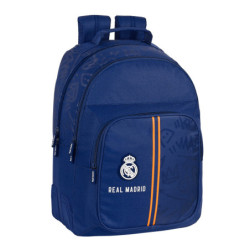MOCHILA DOBLE ADAPTABLE REAL MADRID 2ª EQUIP. 612134773 42*32 SAFTA22
