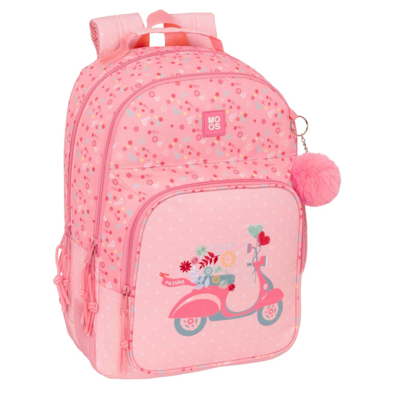 MOCHILA DOBLE ADAPT.CARRO RECICLADO MOOS "PASSION" SAFTA25 ENERO 612518773