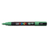 MARCADOR UNI-BALL POSCA PC-3M PUNTA REDONDA 0,9-1,3MM VERDE (6)