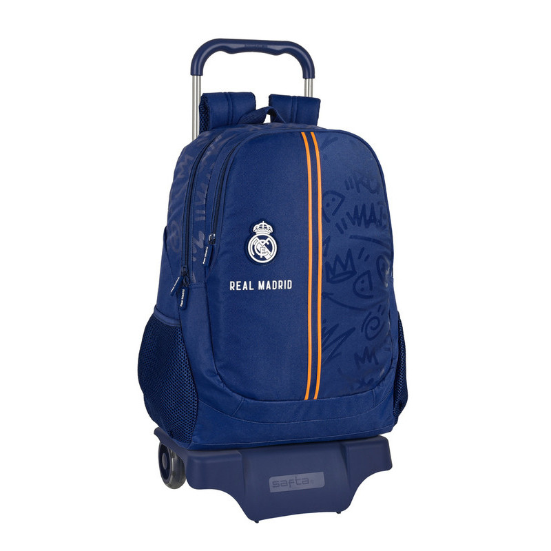 MOCHILA 665+CARRO 905 REAL MADRID 2ª EQUIP. 612134313 44*32 SAFTA22
